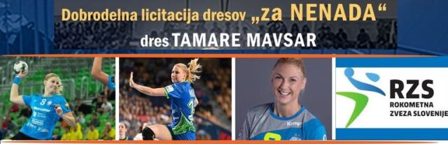 Dobrodelna licitacija dresa – TAMARA MAVSAR